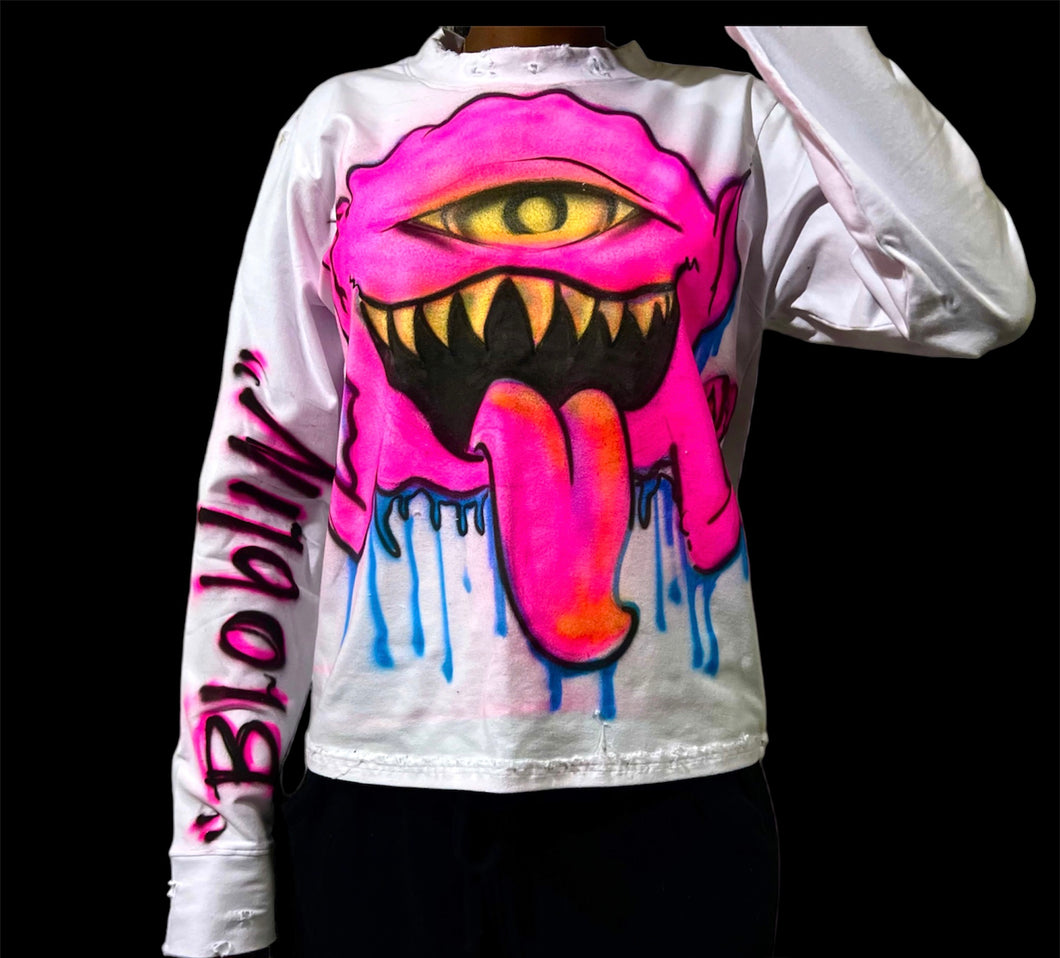 Ⓑloblin Airbrush Tee